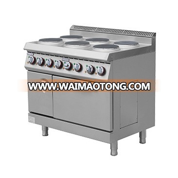 Stainless steel commercial Electrical Burner with under cabinet for hot kitchen project