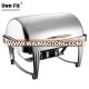 High quality roll top electric chafing dishes buffet food warmer